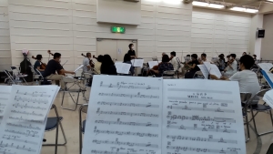 オーケストラの練習に参加してきました