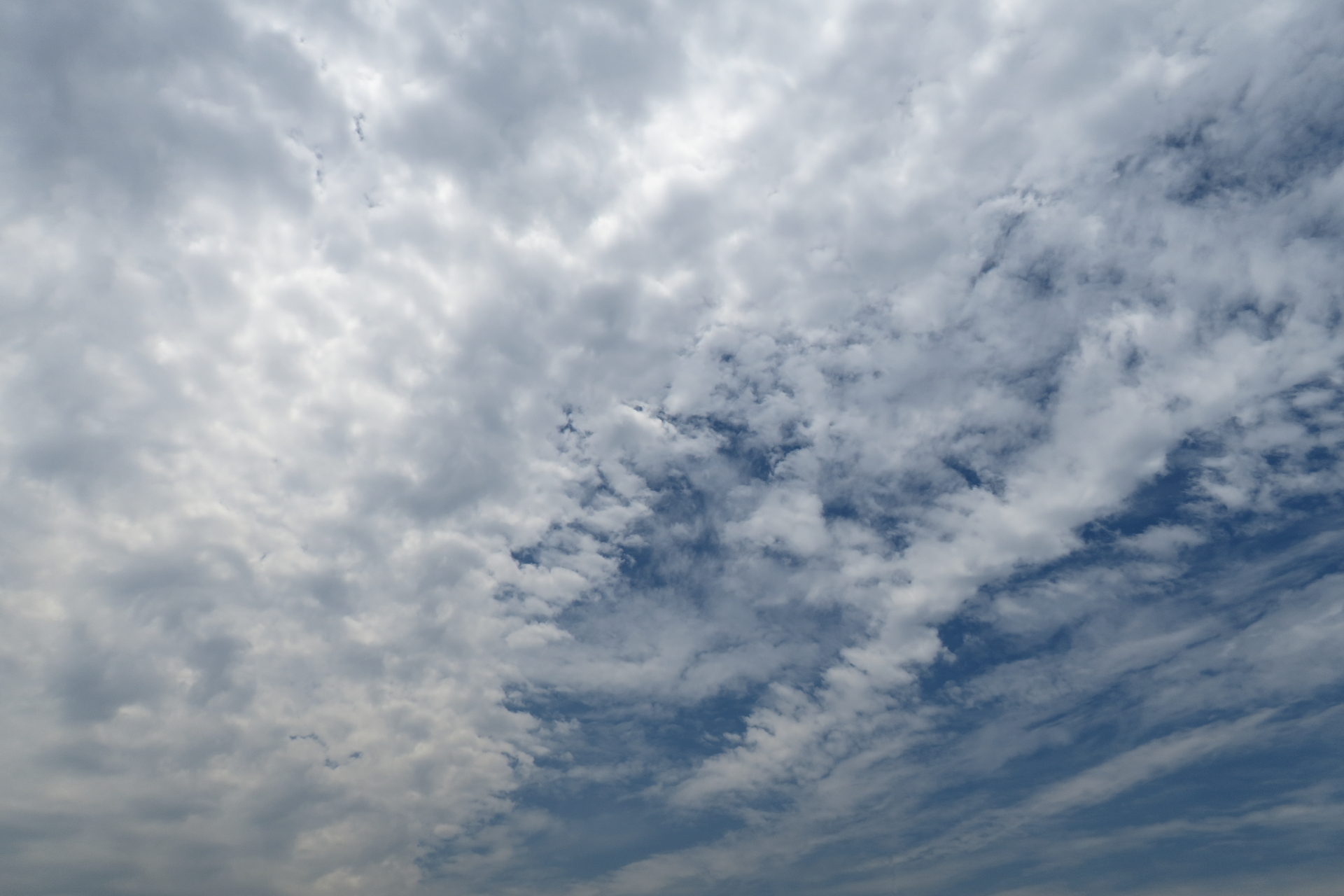 今日の雲