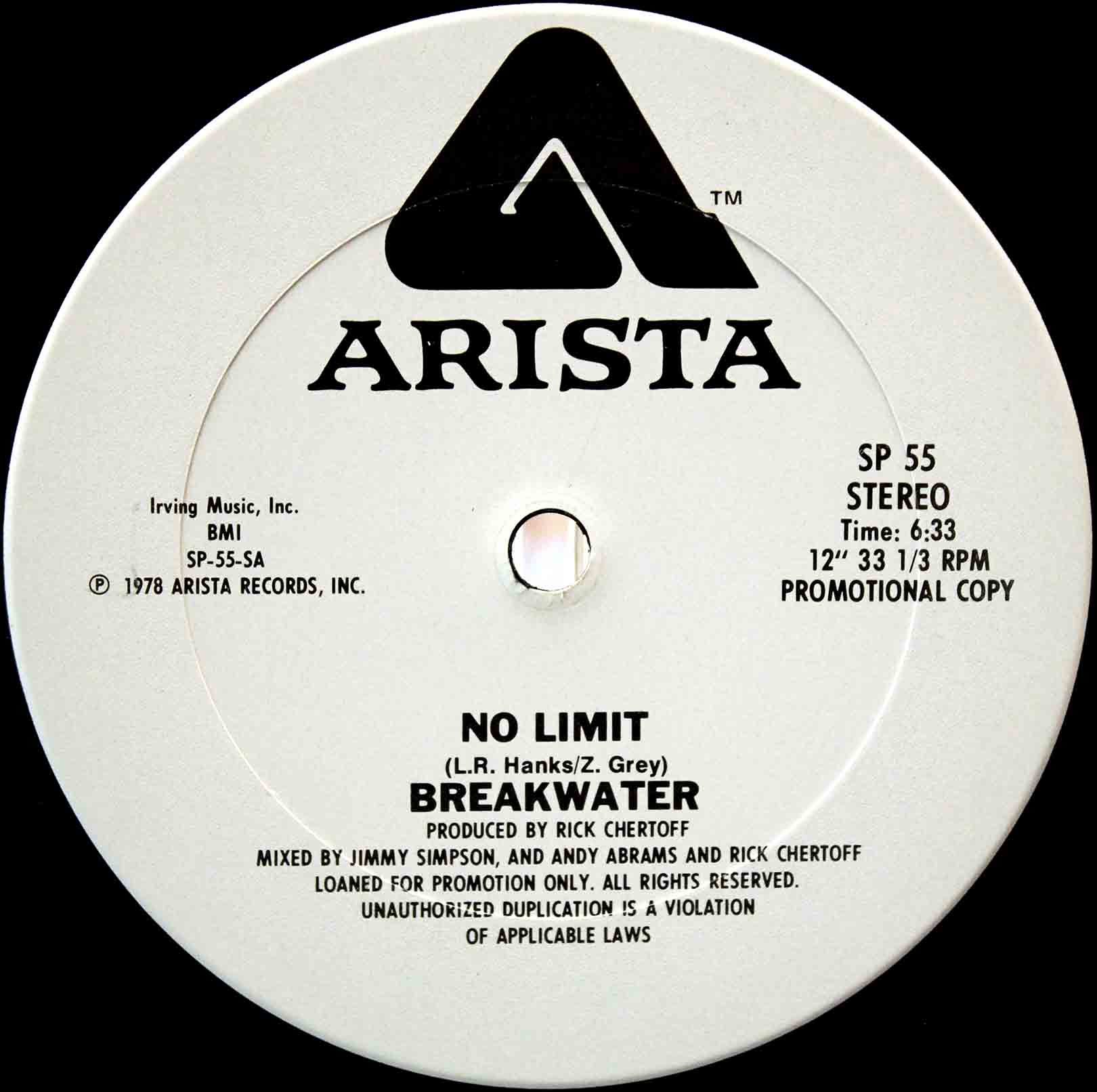 Breakwater ‎– No Limit 03