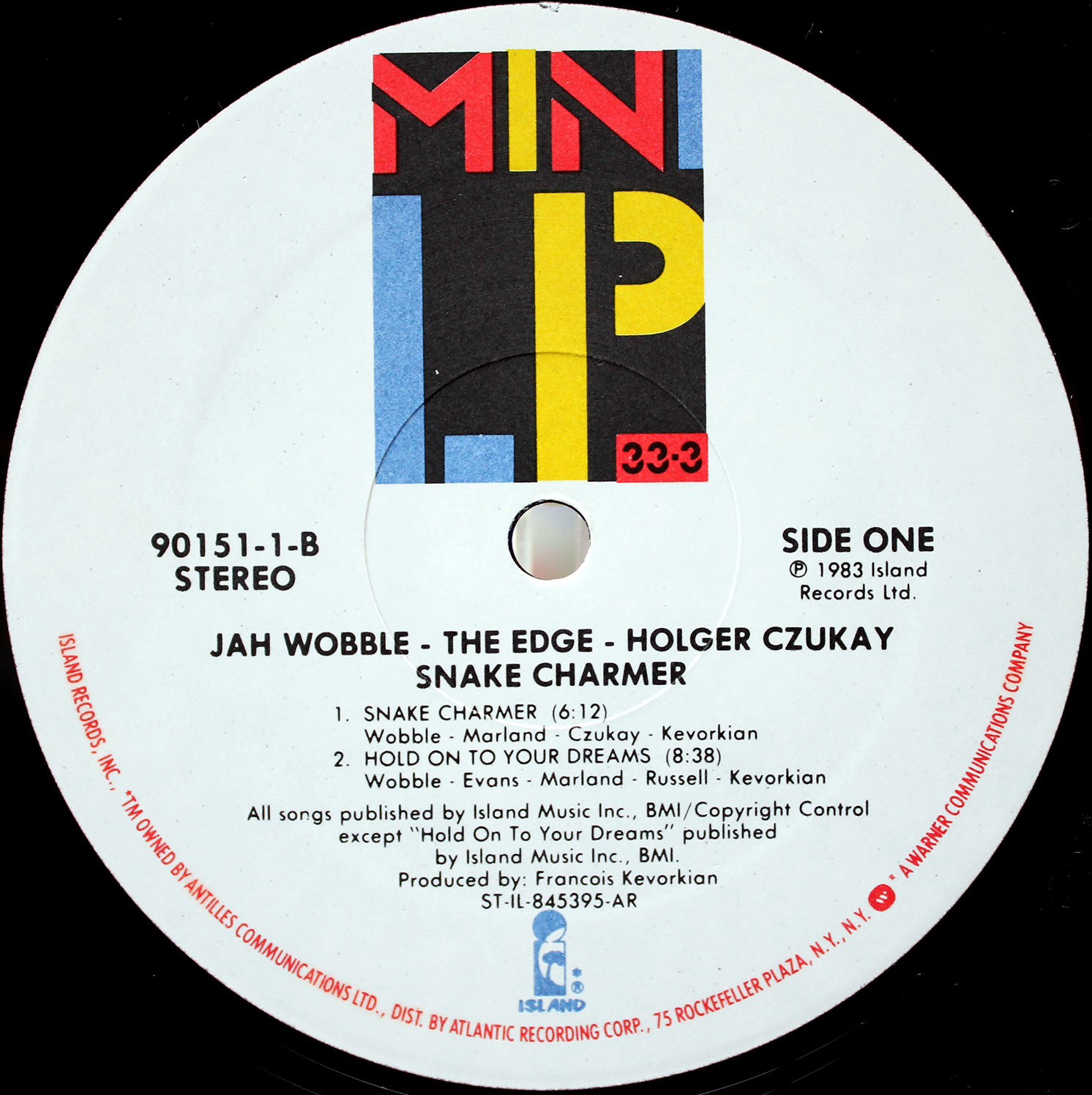 Jah Wobble, The Edge, Holger CzukaySnake Charmer 03