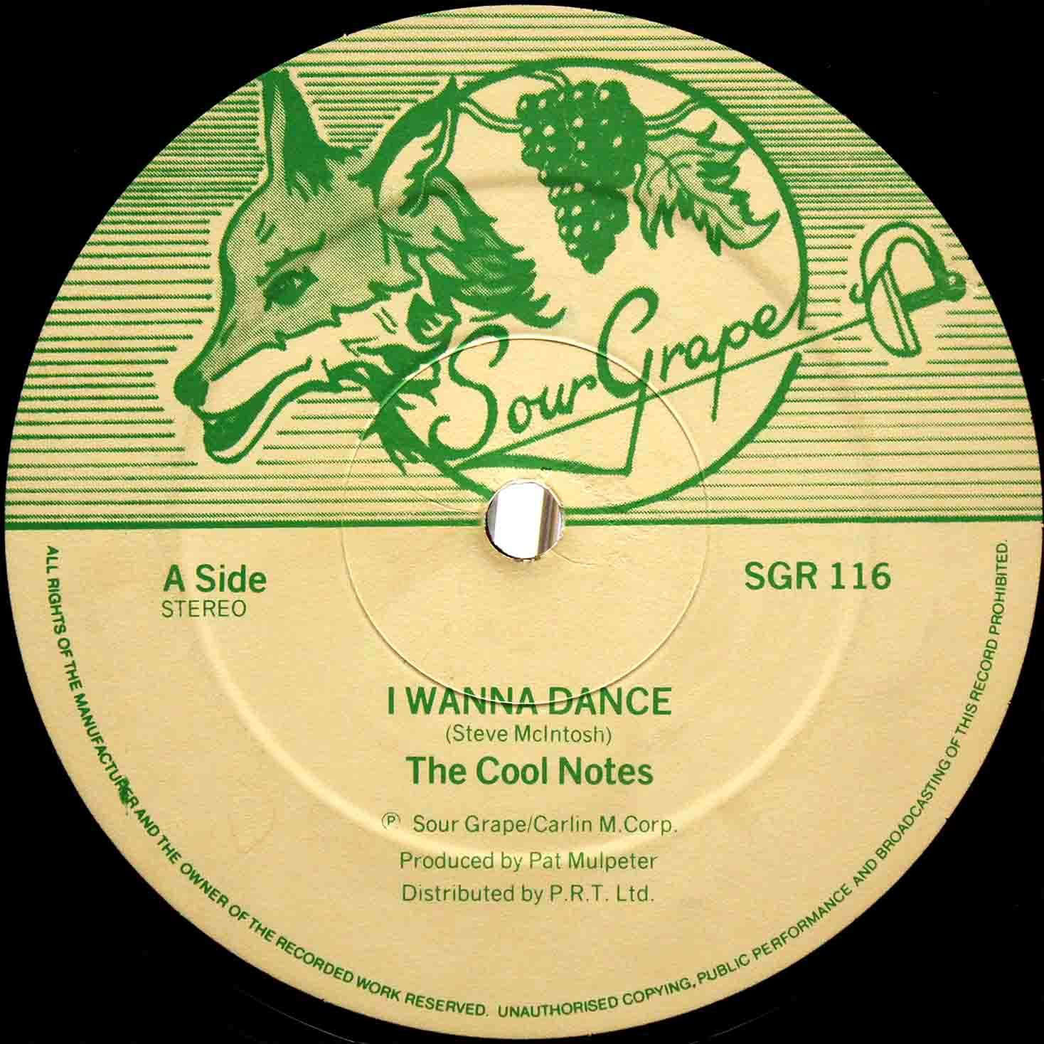 The Cool Notes ‎– I Wanna Dance 03