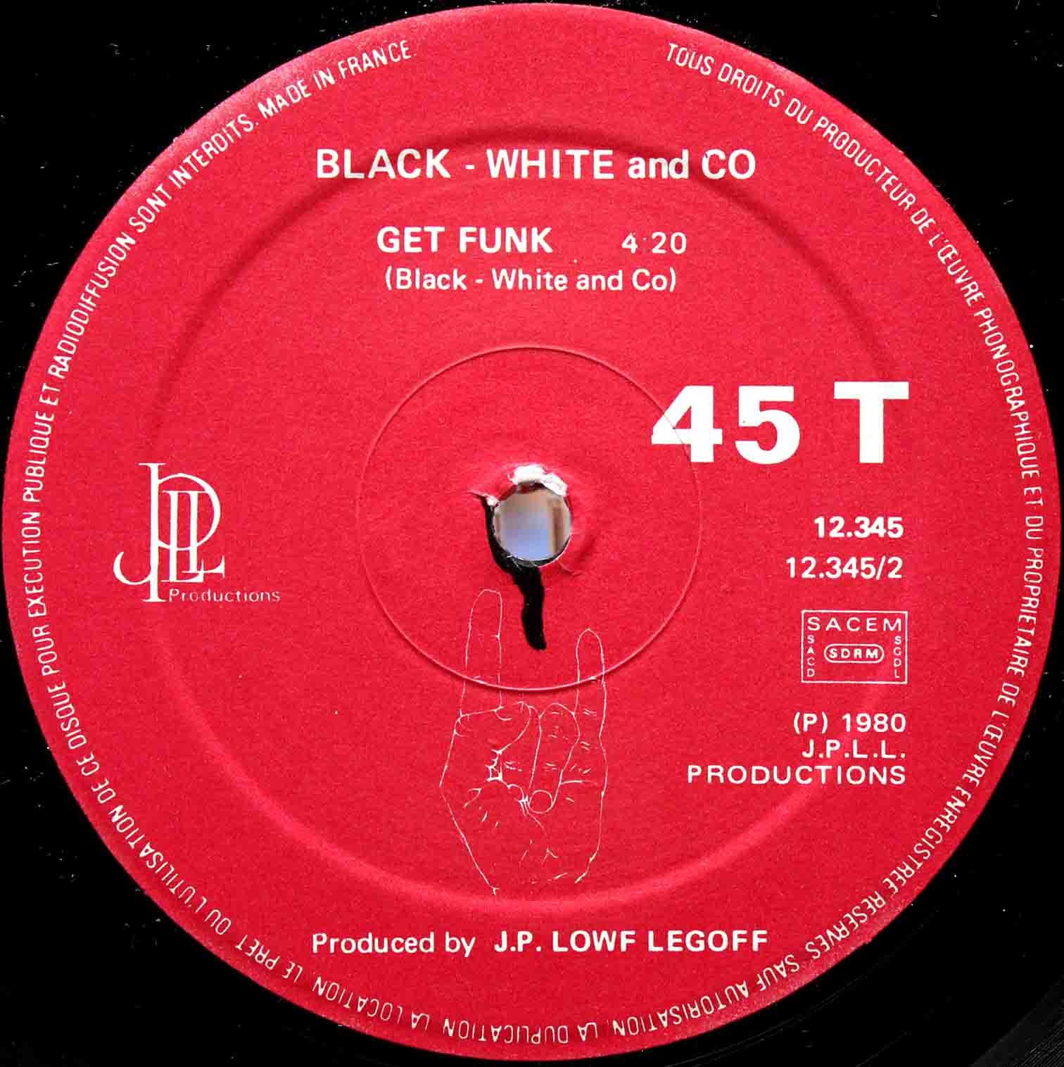 Black White And Co ‎– Action For Love France 04