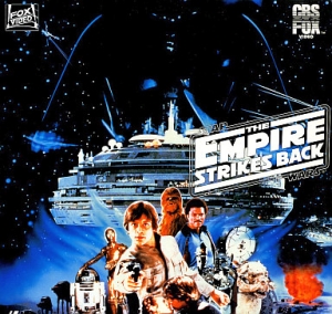 1984 12 08『スター・ウォーズ　帝国の逆襲』初版LDジャケット