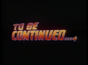 LD『バック・トゥ・ザ・フューチャー』TO BE CONTINUED