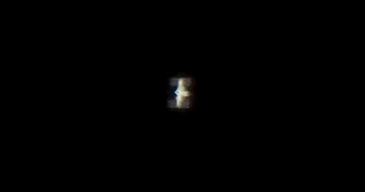 4月25日 早朝 ISS見えてきた