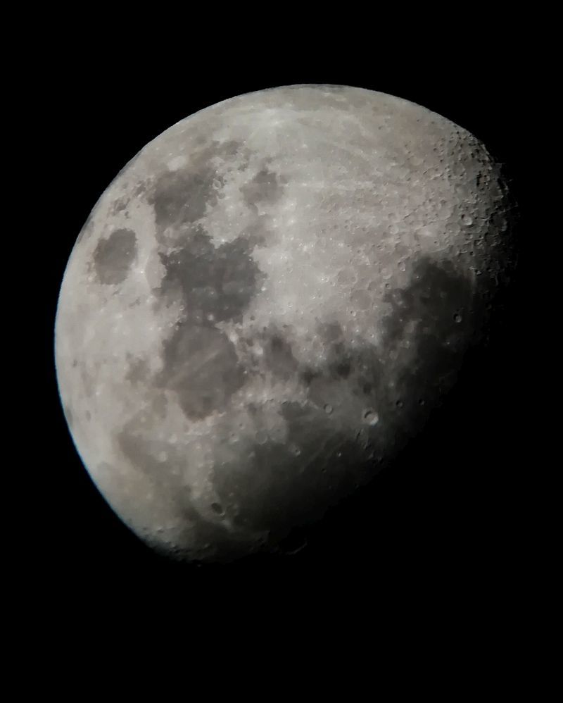 スタークエストP130Nで、スマホコリメート撮影のお月様