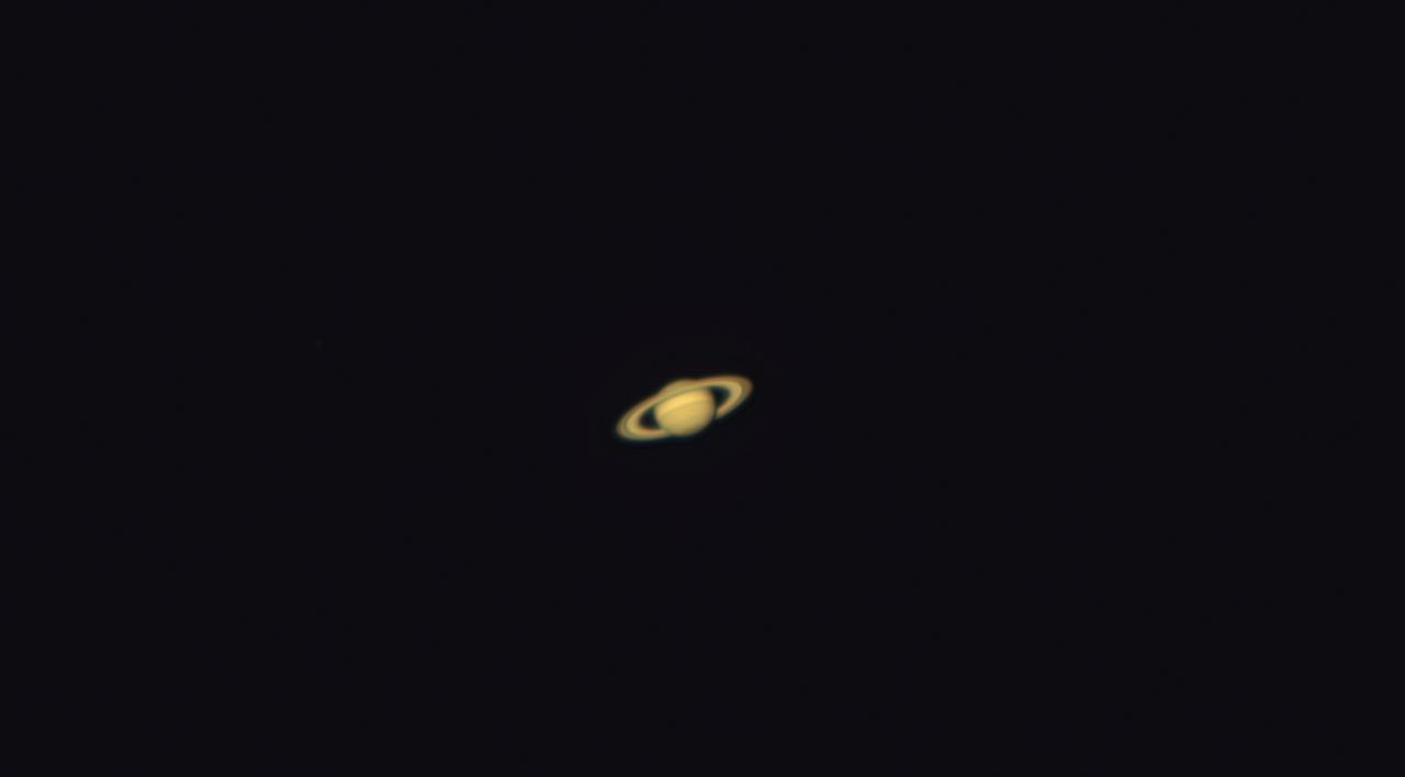 土星も撮ってみた 2021年8月
