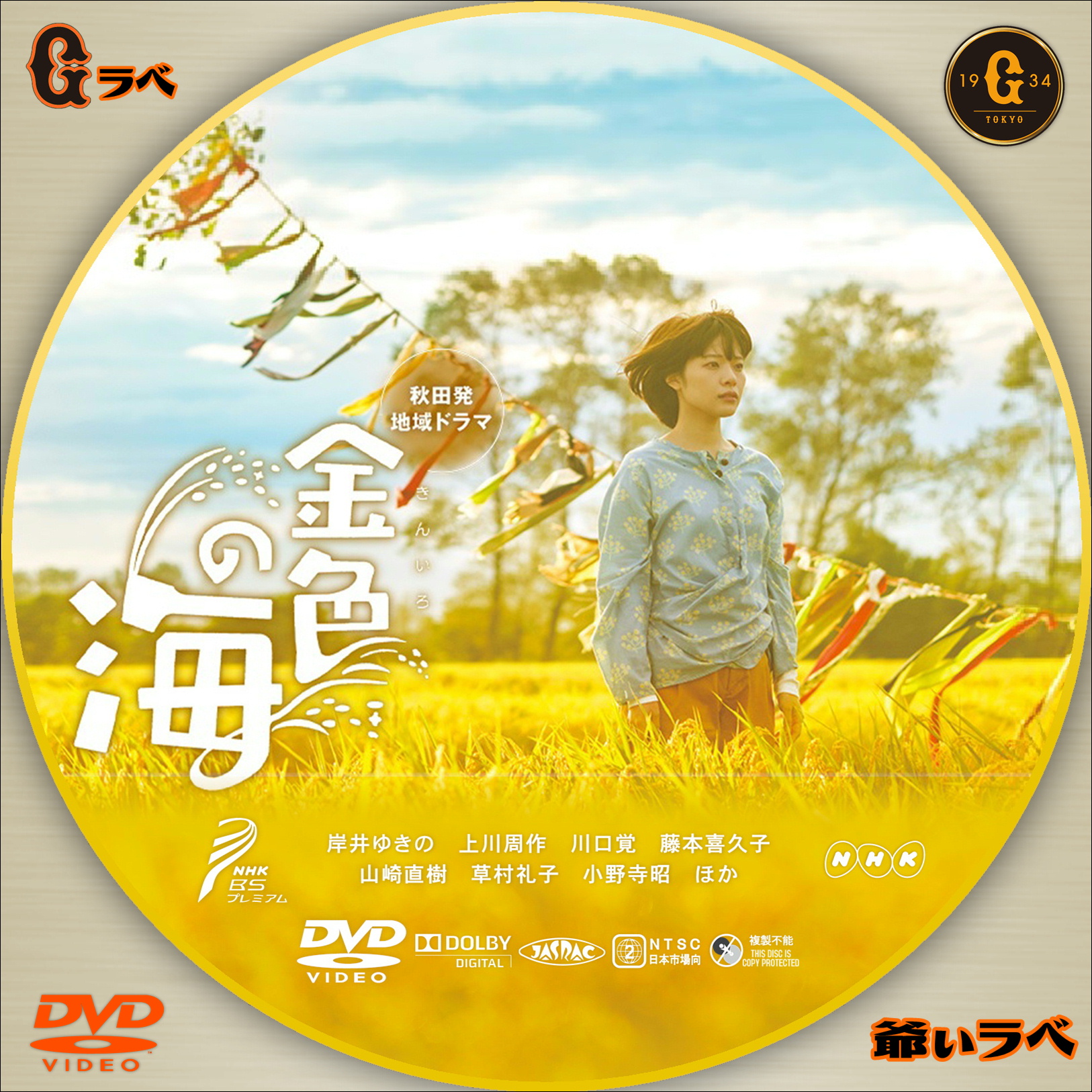 NHK 金色の海（DVD）