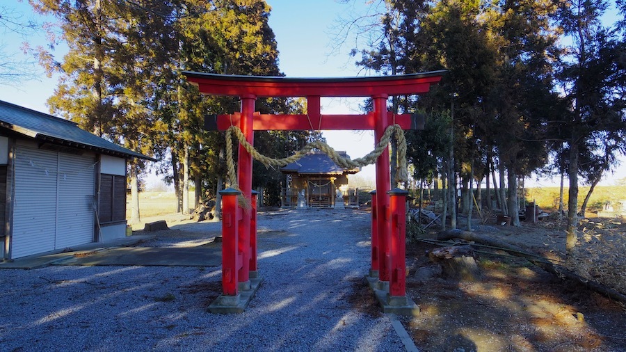 おさん塚と星宮神社と上総堂2