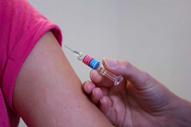 ワクチン摂取の画像