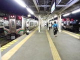JR黒磯駅4・5番線の光景　E721系