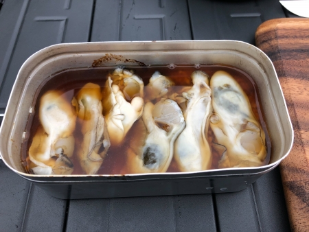 ぴーきちグルメブログ　キャンプ飯　メスティン　牡蠣ご飯　作り方