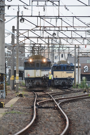2021年6月26日撮影　南松本にて篠ノ井線8087ﾚ　機回し開始