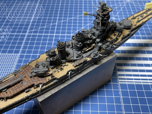 日本海軍 高速戦艦 『金剛』 1944 サマール沖海戦時 製作中 副砲設置E4UIGPUVoAIbsU-◆模型製作工房 聖蹟