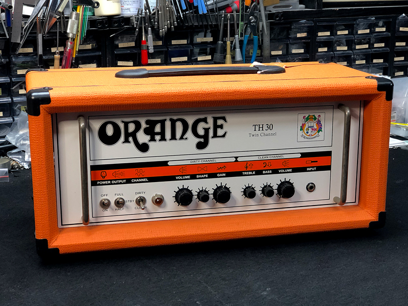 Orange TH30 - 真空管交換 | スプレッド サウンド リペアブログ 
