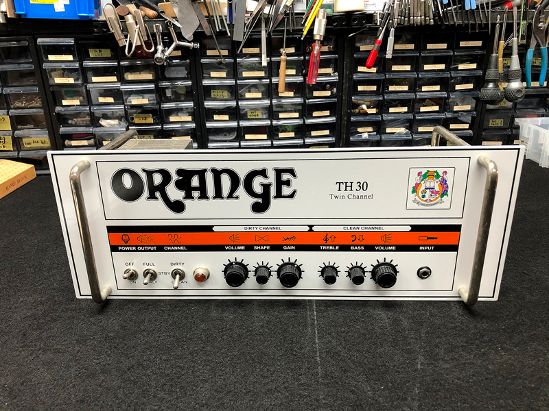 Orange TH30 - 真空管交換 | スプレッド サウンド リペアブログ 