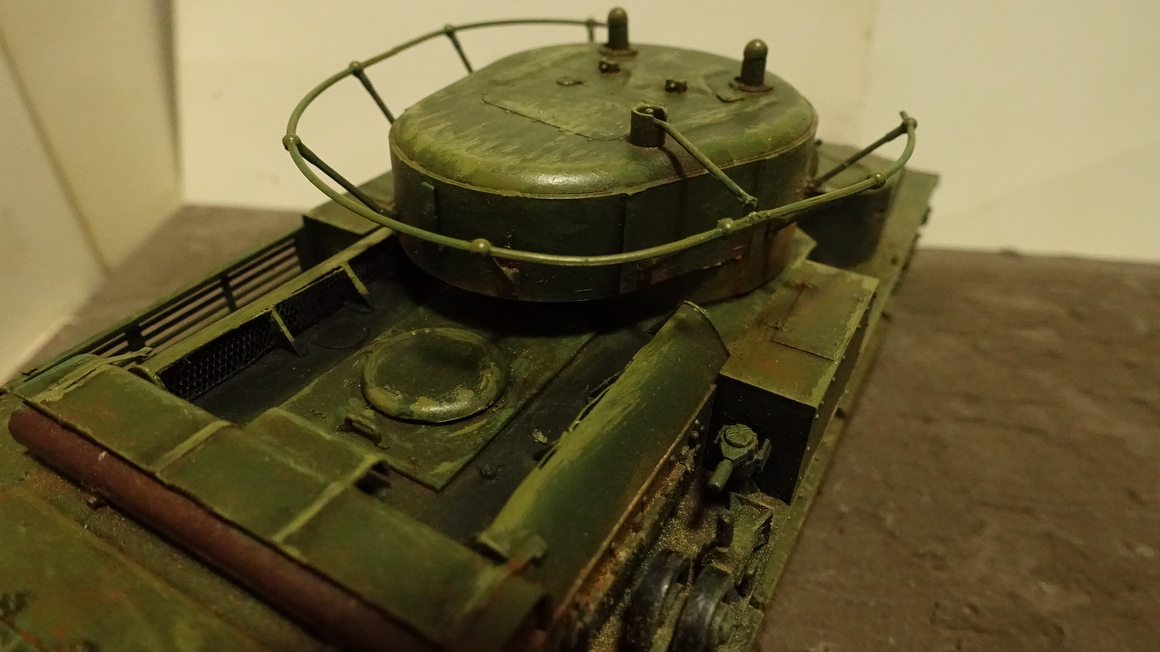 ホビーボス No.83851 ソビエト T-28 中戦車 初期型 その３