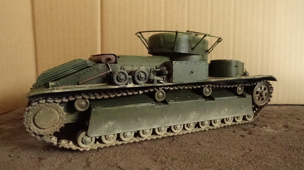 ホビーボス No.83851 ソビエト T-28 中戦車 初期型 その２
